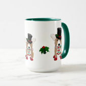 Tasse Vacances Corgi (Devant droit)