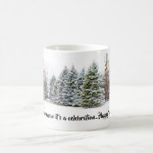 Tasse Vacances d'Hiver / Joyeux Solstice (Centre)