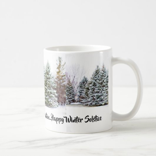Tasse Vacances d'Hiver / Joyeux Solstice (Droite)