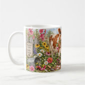 Tasse Vache Mange Plus de Fleurs (Gauche)