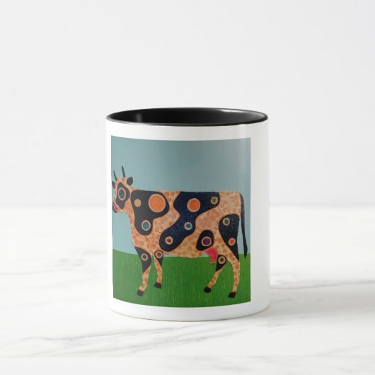 Tasse Vache Tachetée et Pointillée (Centre)