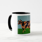 Tasse Vache Tachetée et Pointillée (Devant gauche)