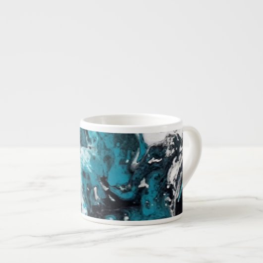 Tasse vague abstraite. Anetka. (Devant droit)