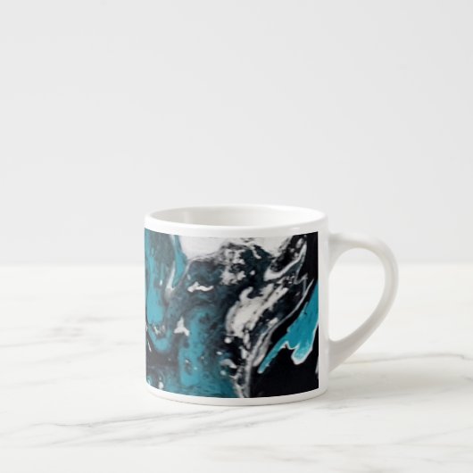 Tasse vague abstraite. Anetka. (Droite)