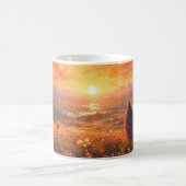 Tasse Vallée du Coucher de Soleil Doré (Centre)