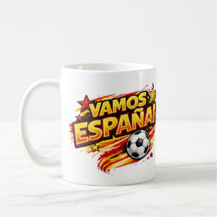 Tasse VAMOS ESPANA Espagne Foot Patriotique
