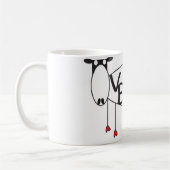 Tasse végétalienne de vache (Gauche)