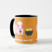 Tasse végétarienne de porc (Devant gauche)