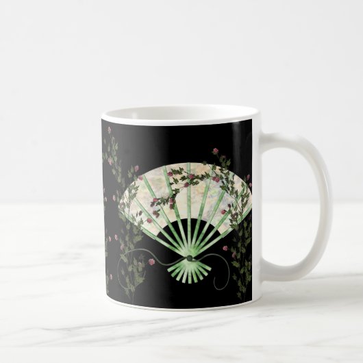 Tasse ventilateur et roses (Droite)