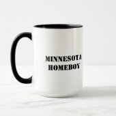 Tasse Ver de Homeboy du Minnesota de Paul Bunyan (Gauche)