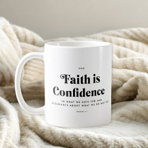 Tasse verset biblique Hébreux 11:1