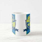 Tasse vert-bleu de signification de nom d'ours de (Centre)