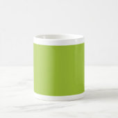 tasse vert clair solide avec le nom de couleur, (Centre)