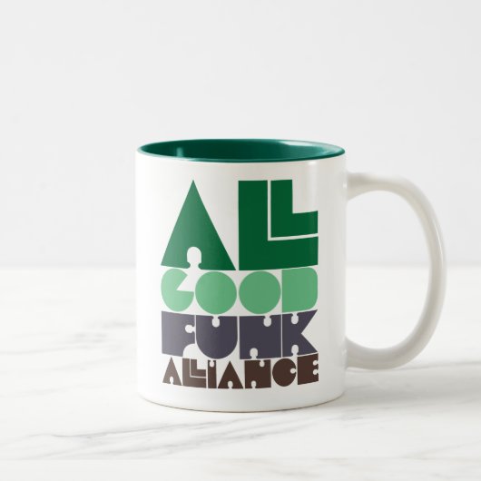Tasse verte d'AGFA (Droit)