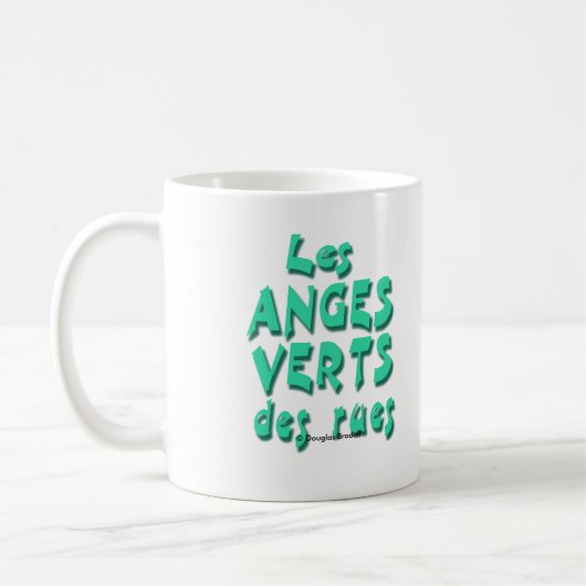 Tasse verte d'ange (Gauche)
