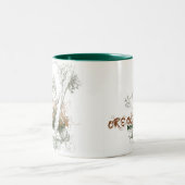 Tasse verte d'arbre de l'Orégon (Centre)