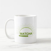Tasse Verte de Bon Matin pour Amateur de Matcha (Gauche)