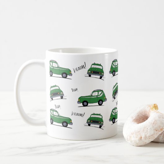 Tasse verte de Gremlin (Avec donut)