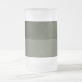 Tasse verte de mousse texturée - Personnalisable (Centre)