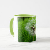 Tasse verte de pissenlit (Devant gauche)