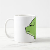 Tasse verte de porc (Gauche)