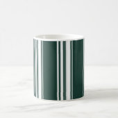 Tasse verte de rayures (Centre)