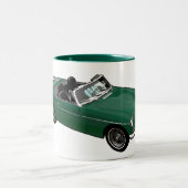 Tasse verte de roadster (Centre)