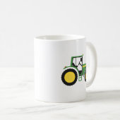 Tasse verte de tracteur (Devant droit)