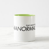 Tasse verte étrangère de Paranormalis (Centre)