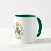 Tasse verte - Joyeuse Saint-Patrick (Devant droit)
