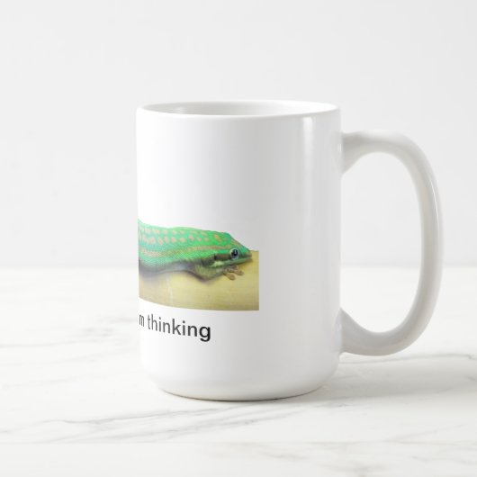 Tasse verte paresseuse de Gecko (Droite)
