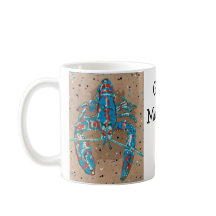 Tasse Vibrante Lobster Abstrait