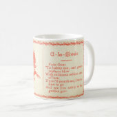 Tasse victorienne de carte d'escorte (Devant droit)