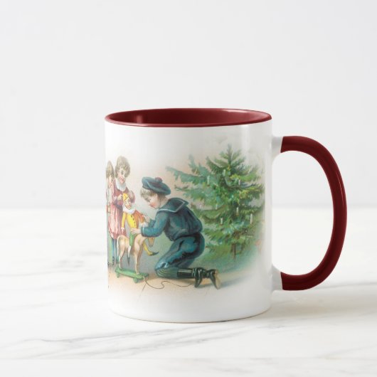 Tasse victorienne de Noël (Droite)