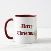 Tasse victorienne de Noël (Gauche)