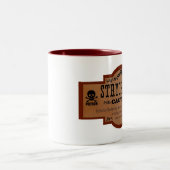 Tasse victorienne de poison - strychnine (Centre)