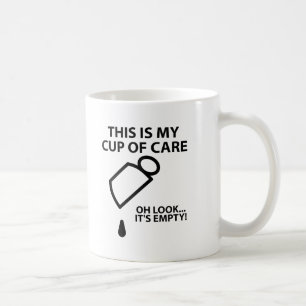 Tasse Vide de Souci Mug Drôle