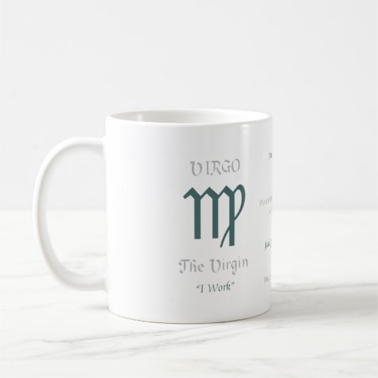 Tasse Vierge (Gauche)