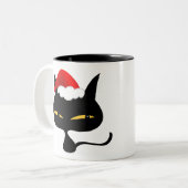 Tasse vilaine de Kitty de Noël (Devant gauche)