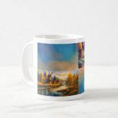 Tasse Village Coloré (Devant gauche)