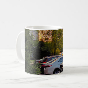 Tasse Ville de l'Heure Dorée par Sotnichenko – Per