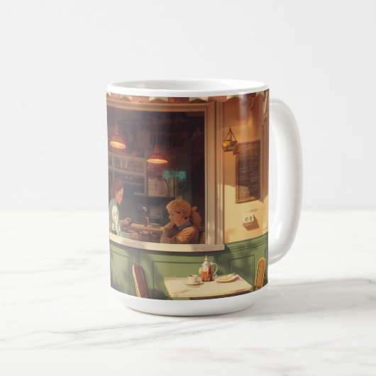Tasse vintage (Devant droit)