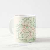 Tasse vintage Antigua (Devant gauche)