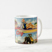 Tasse vintage Atlantic City NJ (Devant droit)