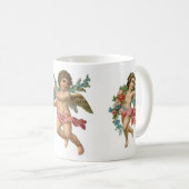 Tasse vintage d'ange (Devant droit)