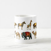 Tasse vintage d'animaux de cirque (Centre)