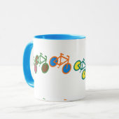 Tasse vintage de bicyclette (Devant gauche)