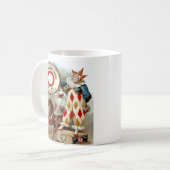 Tasse vintage de cadeau de clown de cirque (Devant gauche)
