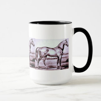 Tasse vintage de cheval