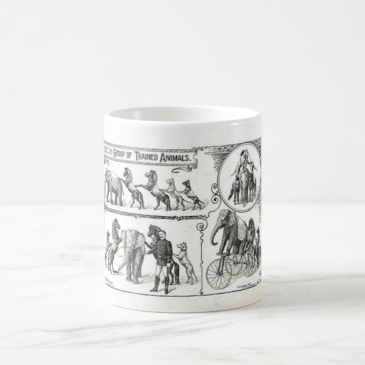 Tasse vintage de cirque (Centre)